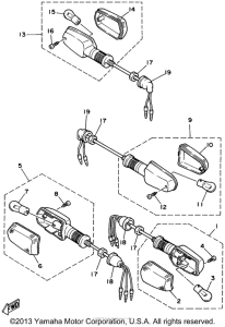 TW200H Поворотники