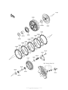 EX300 Сцепление