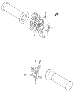 AE50 Рулевой переключатель