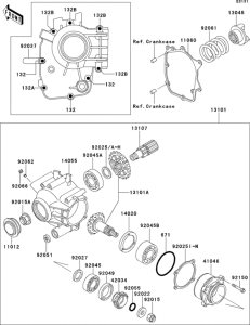 ZL600 Front bevel gear(1 / 2)