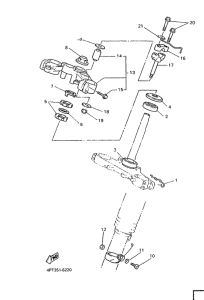 XT600E Управление