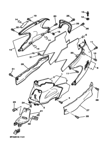 YA100W ｻｲﾄﾞｶﾊﾞｰ