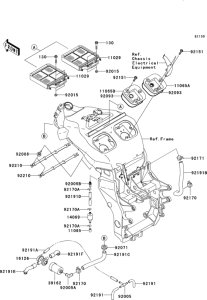 ZX1200 Air cleaner(b1h / b2h)