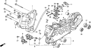 SA50P Картер двигателя
