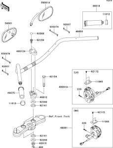 VN1700 Руль