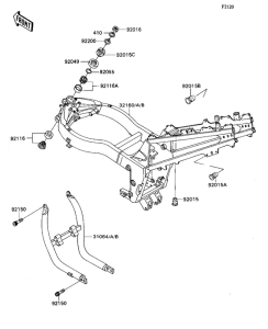 ZX1100 Frame comp