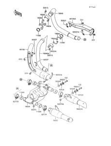 VN750 Глушитель