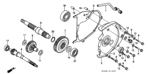 CH125 Трансмиссия
