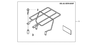 SFX50SMM Rear carrier