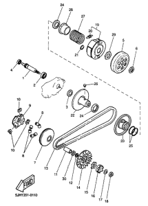 EW50 Сцепление