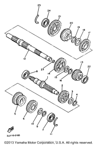 XVZ13DB Трансмиссия