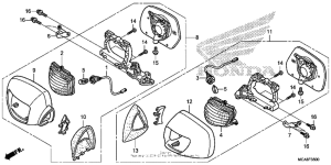 GL1800 (ABS) Turn signal + mirror