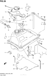 AN400Z (ABS) Fuel Tank (An400Al4 E33)