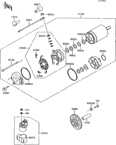 ZX1000 Стартер