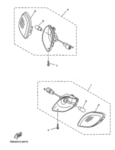 YV50 Поворотники
