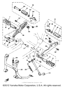XS1100SG Подножки