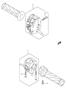 AN650 (ABS) Рулевой переключатель