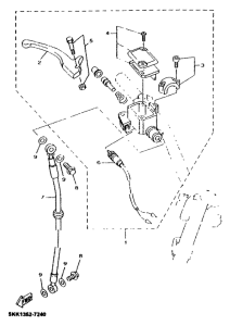 YN100 Hauptbremszylinder