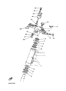 RZ350 ｽﾃｱﾘﾝｸﾞ