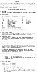 DR750 Catalog preface