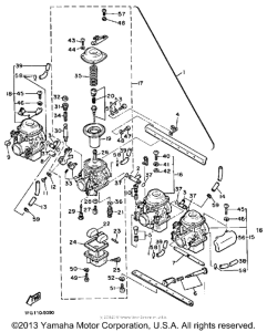 XJ700N Карбюратор