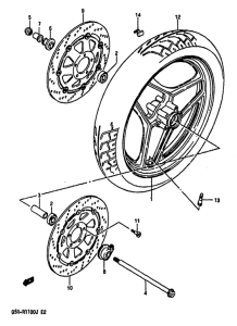 GSX-R1100 Transom + tube