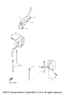 XVZ13AM Рулевые переключатели