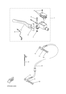 YQ50L Главный тормозной цилиндр