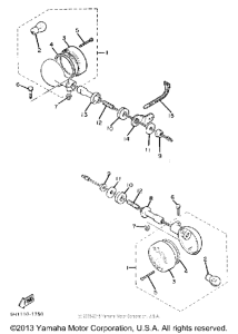 XV920RH Поворотники
