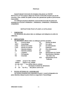 DR650 Catalog preface