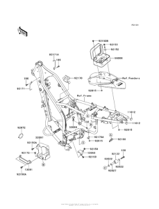  Рама ,крепежные детали