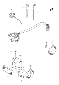 DR-Z125 Жгут проводов