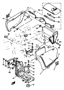 XS1100 Side cover tool