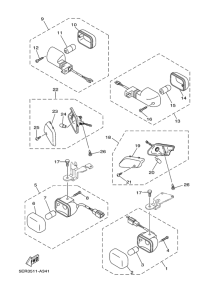 T105SE Поворотники