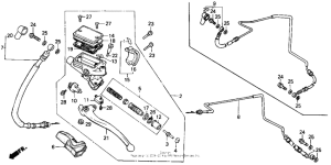 GL1200I Цилиндр сцепления