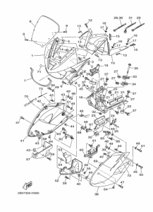 TDM900A Cowling comp