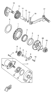 CW50RS Стартер