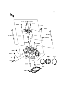  Головка цилиндров