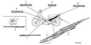 ANF125 Stripe / mark