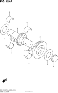 GSX-S1000F (ABS) Балансир кривошипа
