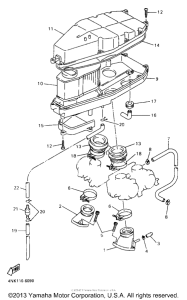 XVZ13LTJ Впускная система