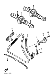 XJ600S Camshaft.chain