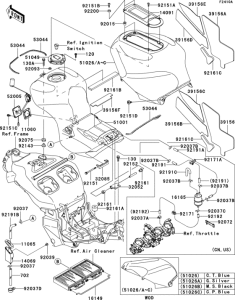 ZX1200 Fuel tank(1 / 2)(b3 / b4)