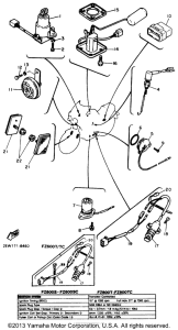 FZ600SC Электрика