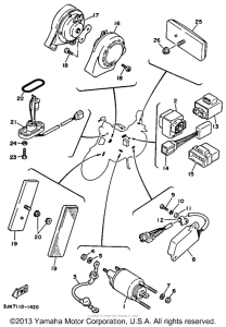 XV1100DC Электрика