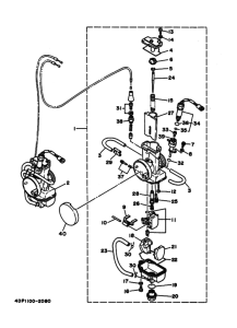 TZ250 Carburetor assy
