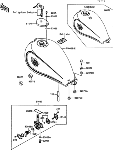 EN500 Топливный бак