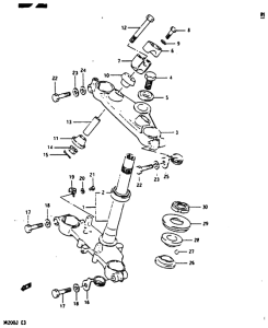 DR200 Траверса нижняя