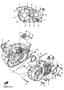 SR500 ｸﾗﾝｸｹｰｽ
