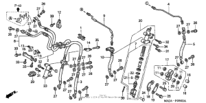 ST1100 (ABS/ TCS) Второй главный цилиндр